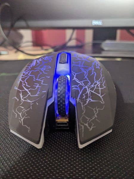 Rechargeable Wireless RGB Gaming Mouse Imported 7