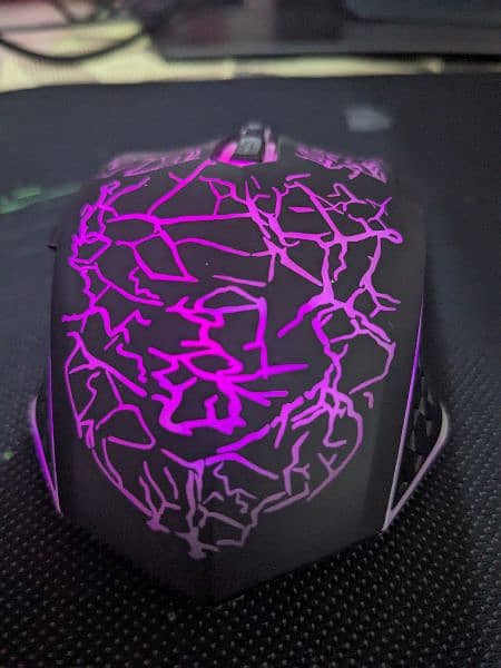 Rechargeable Wireless RGB Gaming Mouse Imported 12
