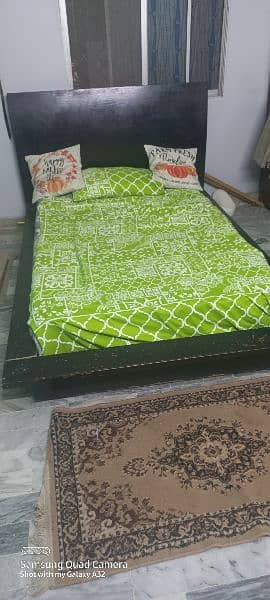 Bed with mattress urgent sale 0