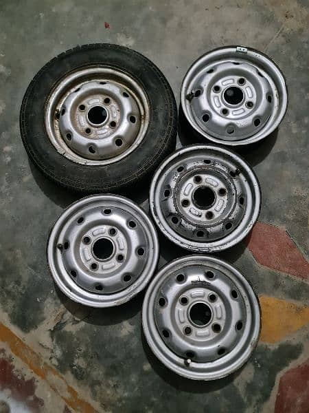 12 Inch rim wheels for sale 5 piece 0