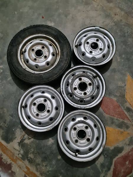12 Inch rim wheels for sale 5 piece 4