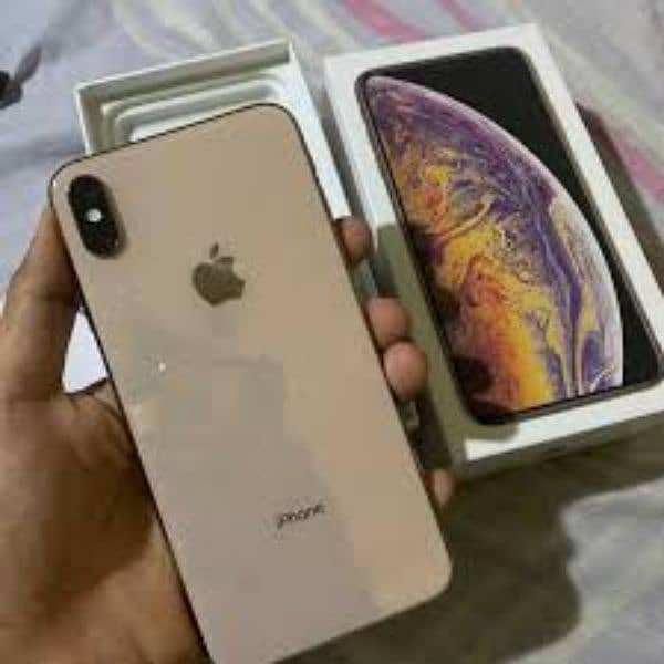 Apple iphone xs max 512 GB PTA Approd Brand Ñèw 0