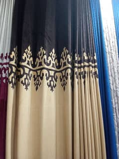 new design for valvet curtains. . . border style . . 2 piece set . . .
