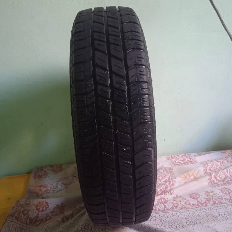 Mehran car new tyre with rim 1