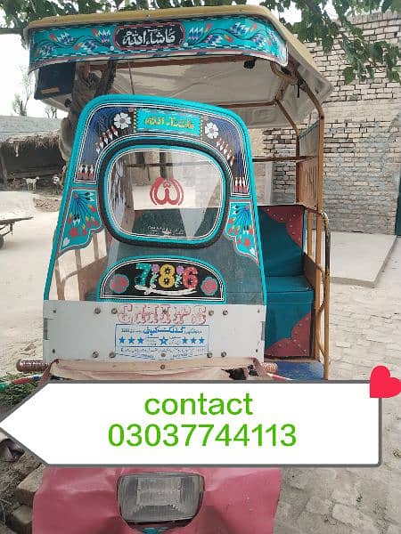 I am selling my united 100 rickshaw 2