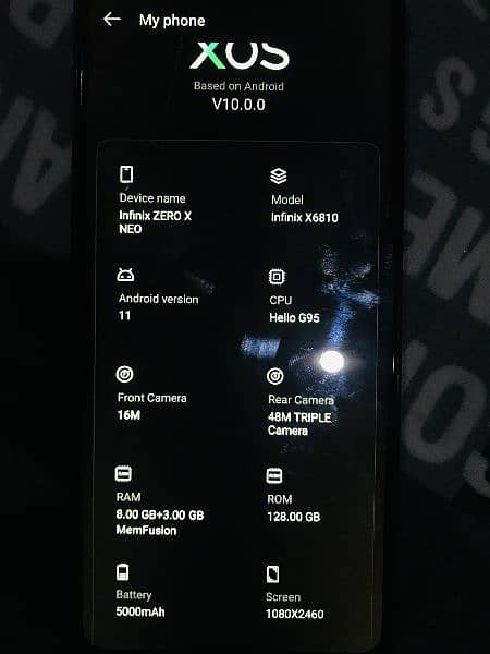 infinix zero x neo mobile 3
