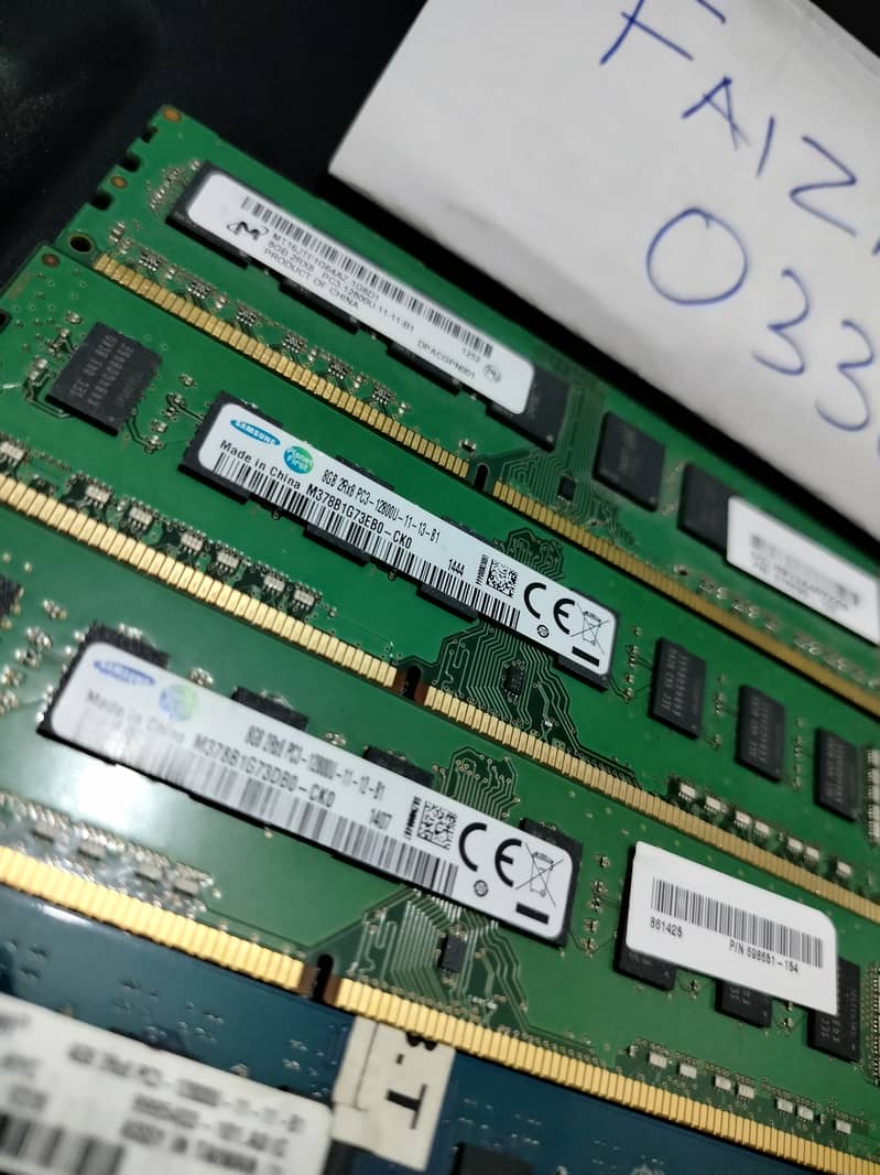 DDR 3 2 4 8 GB RAM 12800u 1333mhz 1600mhz Computer Desktop System PC 2