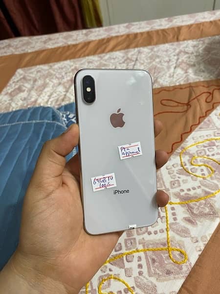 iphone x 64gb pta approved all okay 10