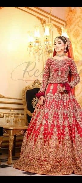 bridal dress brand Reshmeeen only 1 time use 0