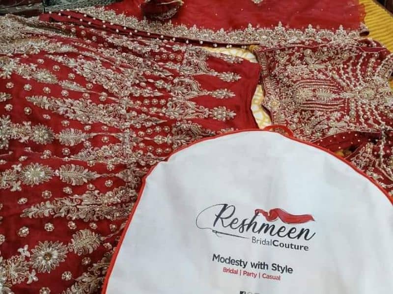 bridal dress brand Reshmeeen only 1 time use 1