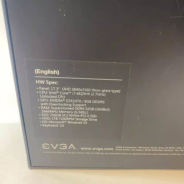 Evga Gaming Laptop 4