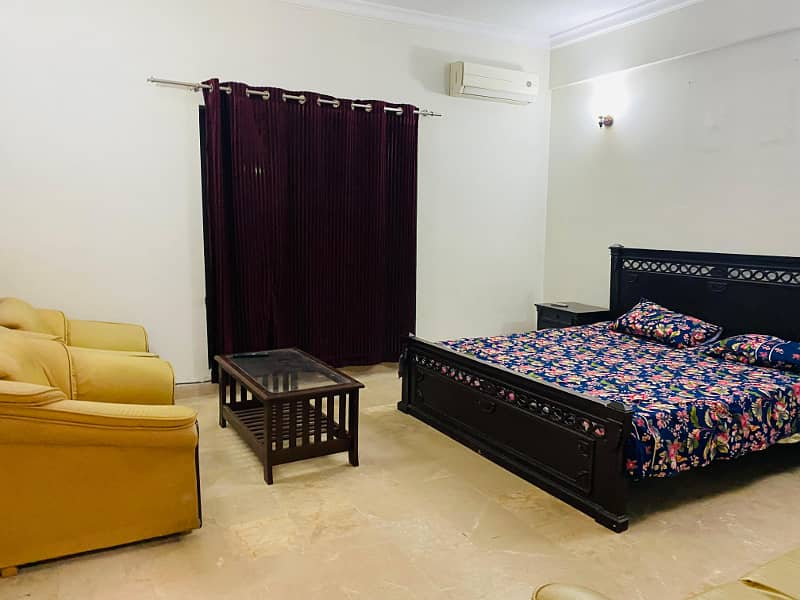 F11 Markaz Al Safa Heights 1 Bedroom Fully Furnished Apartment Available For Rent In Islamabad 9