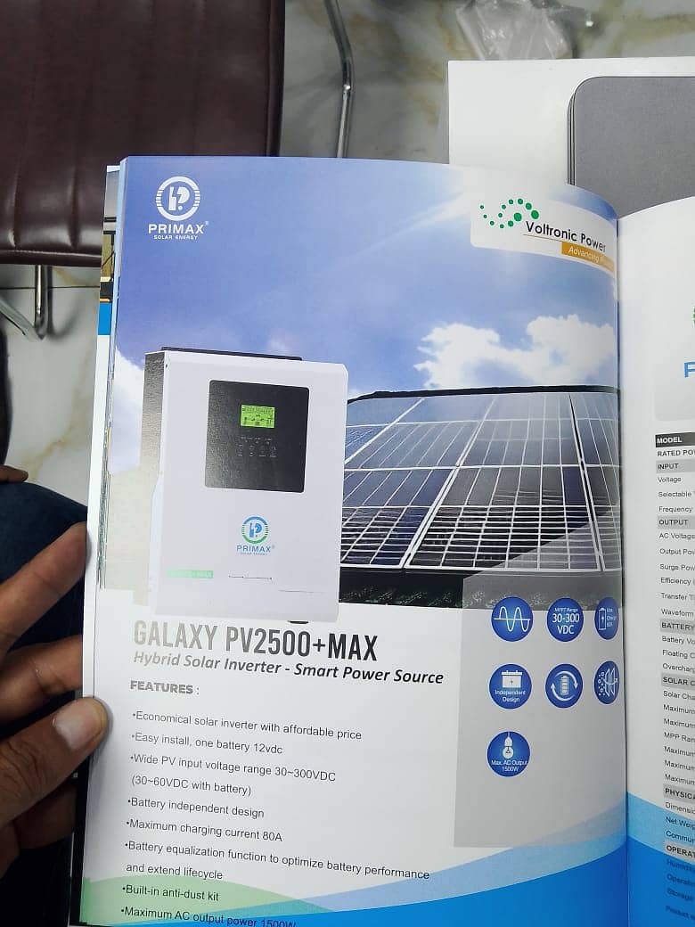 Inverter Primax Galaxy+Max PV 2500 1.5 KV 3