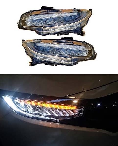 civic headlights 2021 0