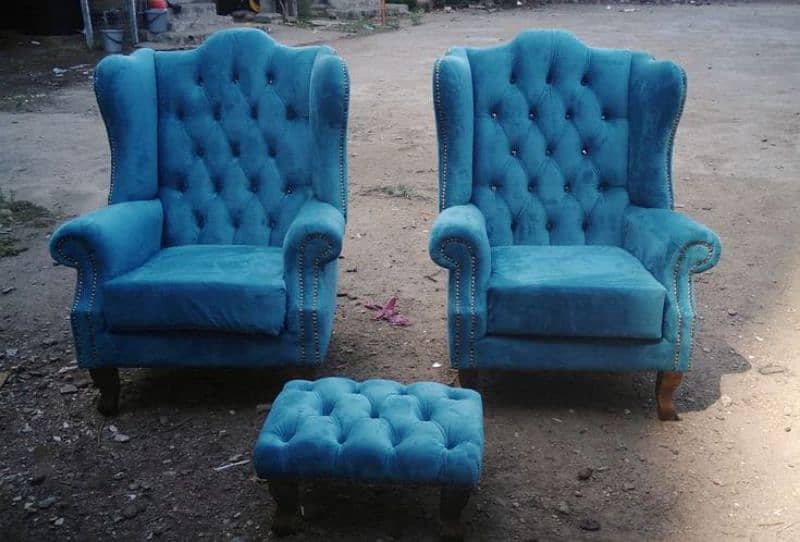 sofa set / 5 seater sofa / wooden sofa / poshish sofa set 11