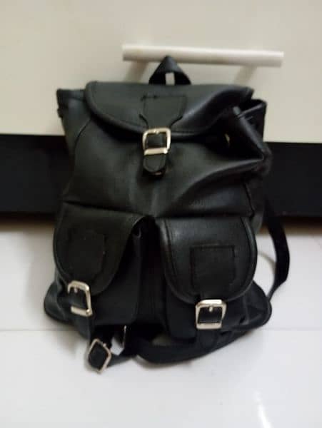 leather imported bag pack for sale at low price 4