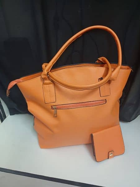imported leather stylish banded shoulder bag 3
