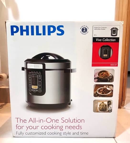 All-In-One Fully Automatic Phillips Cooker 0