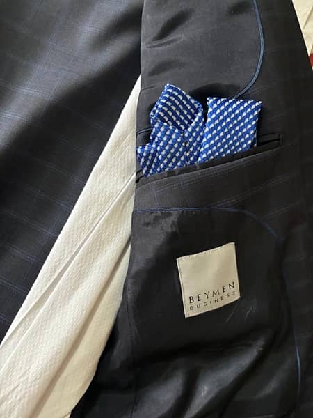 3 piece suit. Branded,imported. used once. Size L (slim fit) 3