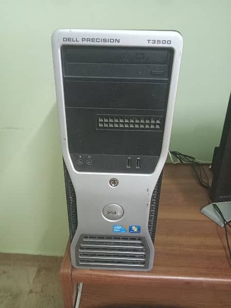 Pc T3500 Xeon W3550 equal core i5 4th generation with 1gb graphic card 1