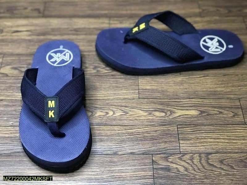 M. K Soft - Comfortable Men Slippers on Synthetic Material FL002 3