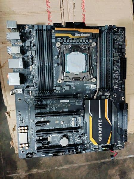 GIGABYTE X99-UD4P Motherboard Gaming Core i7 5930K - 5960x 4