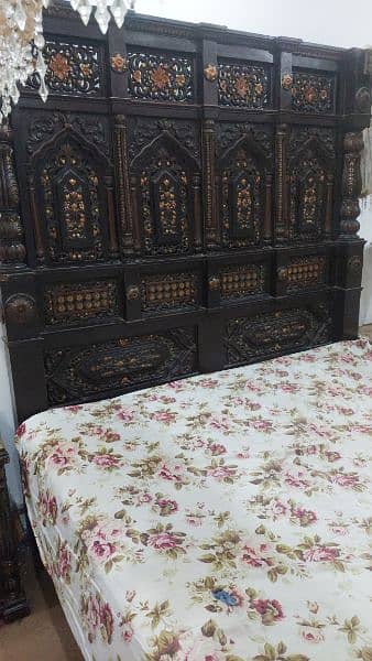 Chinioti Bed set Solid wood 2