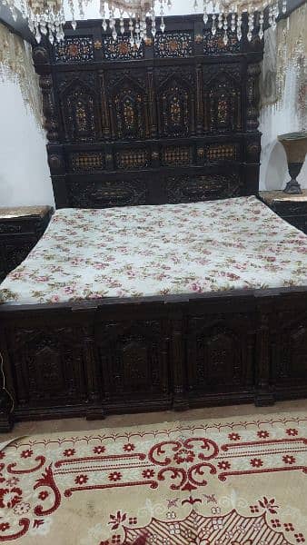 Chinioti Bed set Solid wood 6