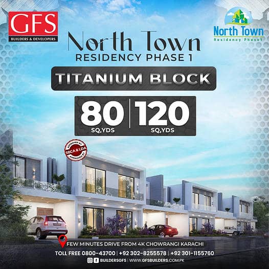 North town phase 1 Tatanium block 0