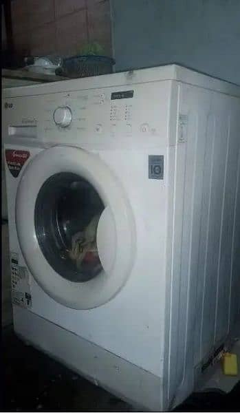 LG washing machine front load inverter dd 7kg 1
