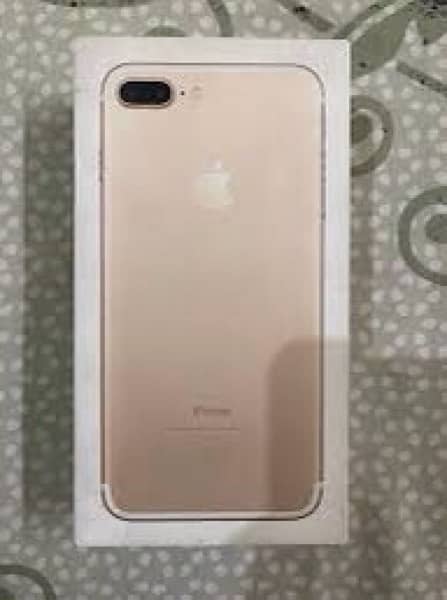 iPhone 7 Plus 32gb all ok 10by10 pta approved 100BH all pack set goldn 1