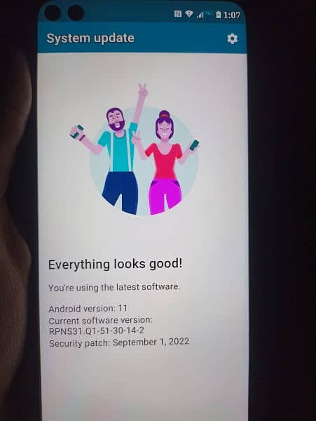 Motorola one 5g UW 10/9 condition 1