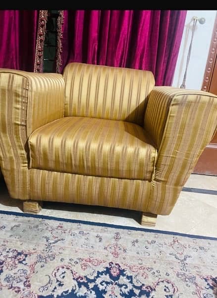 Sofa set new fabric from saudia 1