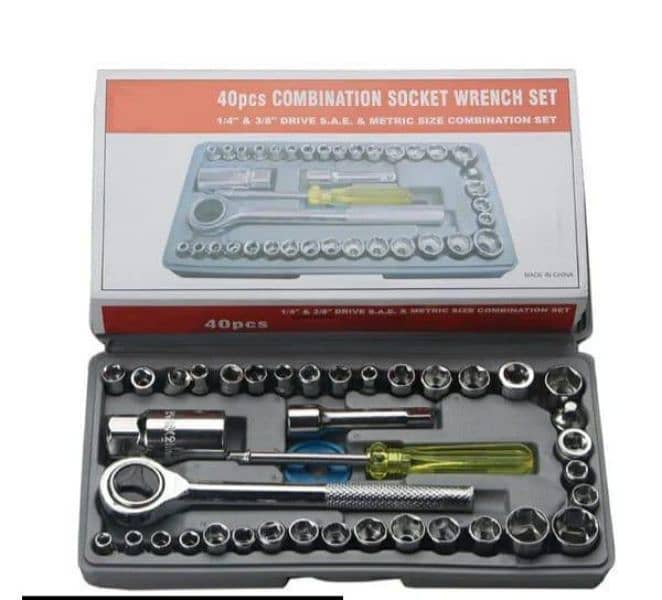 Spare parts 40 pieces stainless Steel Wrench Tool Set FREE COD 0