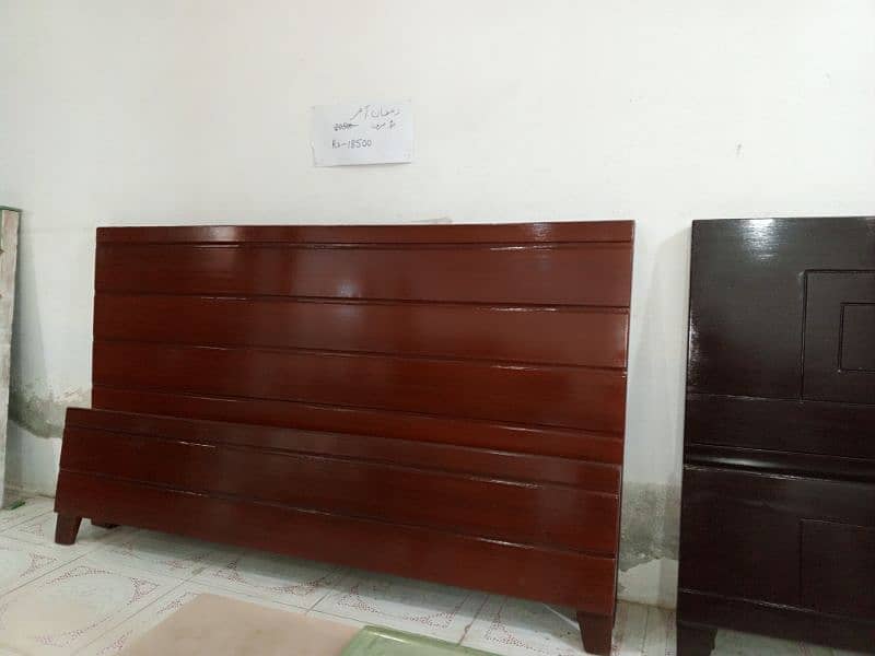 simple and decent king size double bed only 10