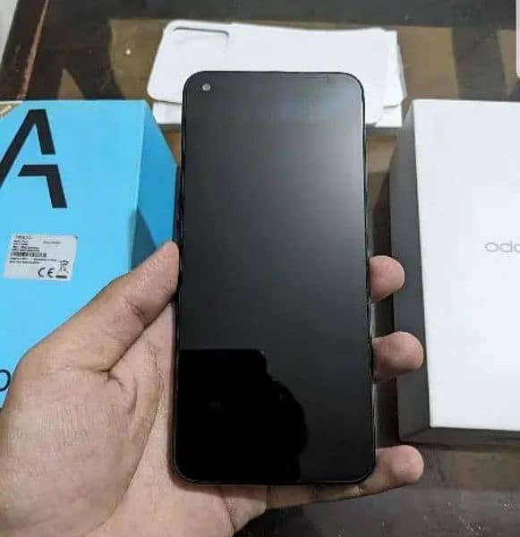 i am sale my oppo A76 with box and data cable 0