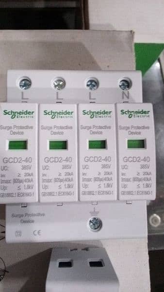 SPD AC Breaker Schenider solar system 0