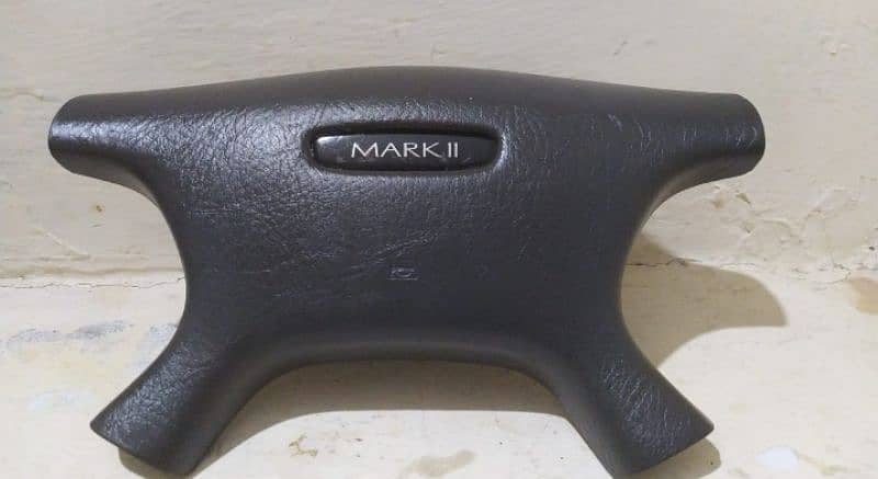 Mark ii grey color steering horn cover 0