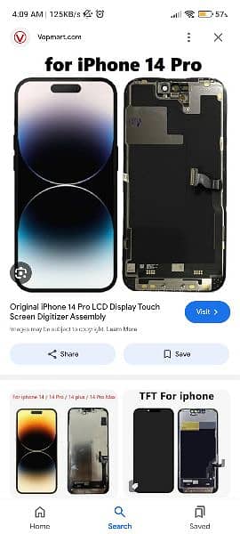 Iphone 14 pro Orignal Lcd for sale 0