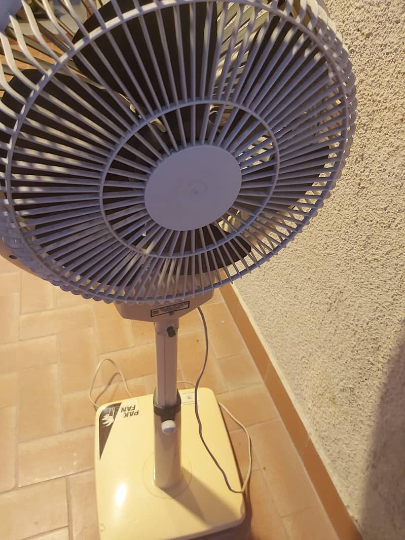 PAK FAN PEDESTAL  FOR SELL LIKE BRAND NEW. 3