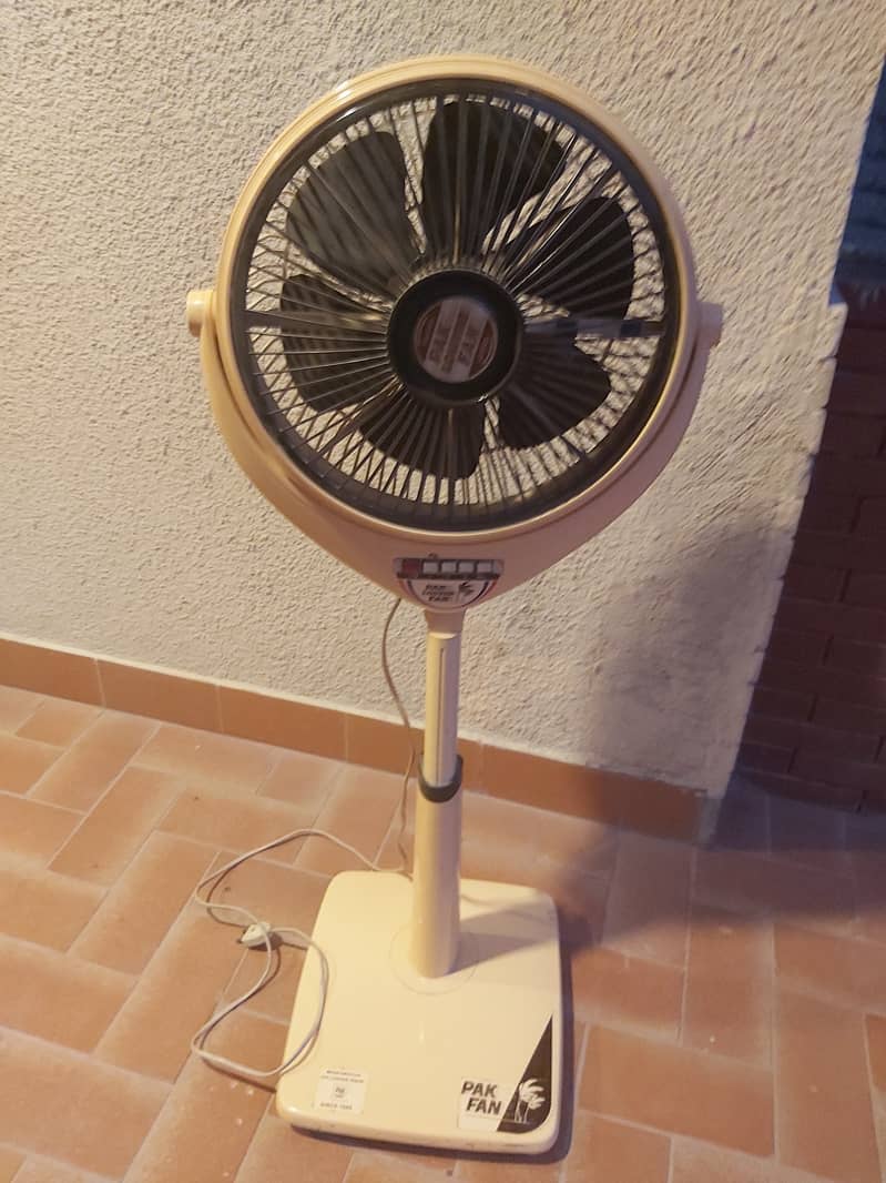 PAK FAN PEDESTAL  FOR SELL LIKE BRAND NEW. 8