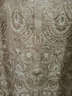 Embroided curtains