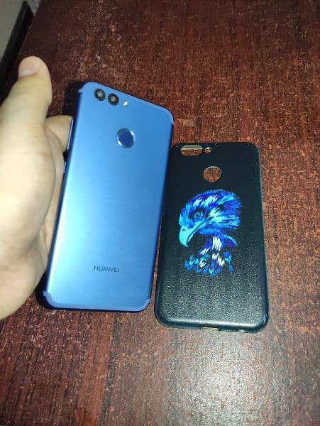 cheez dekho, Huawei nova 2 mint blue printed case 4 gb ram 64 gb rom 1