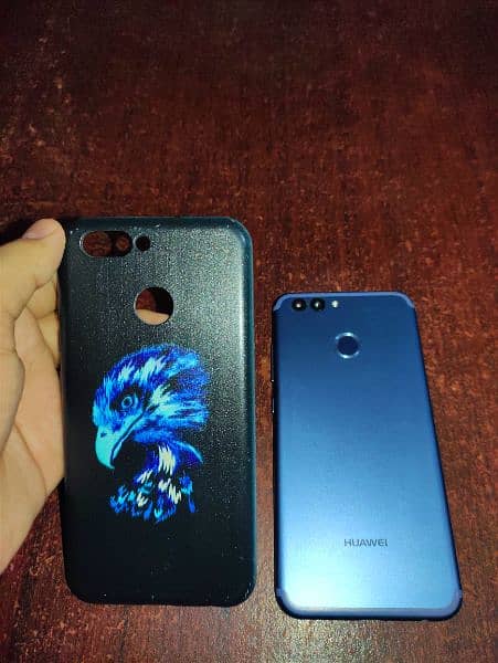 cheez dekho, Huawei nova 2 mint blue printed case 4 gb ram 64 gb rom 14