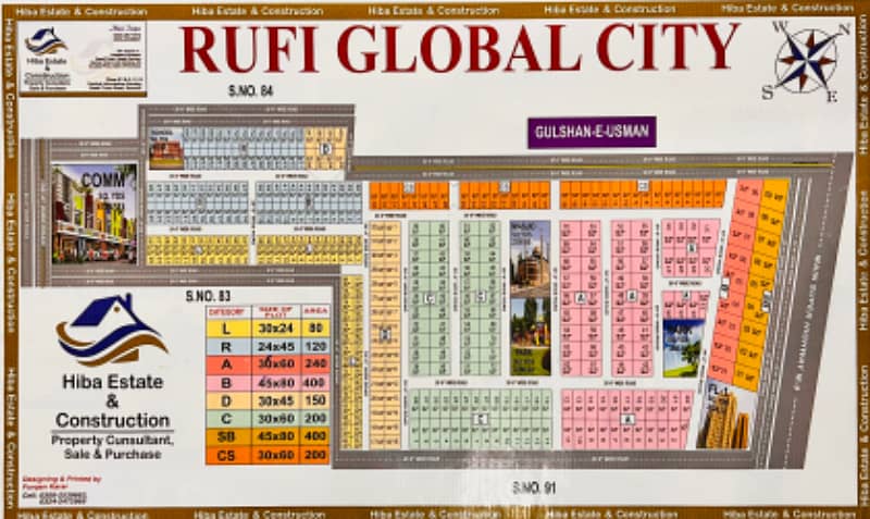 GULSHAN E RUFI GLOBAL CITY GULSHAN E RUFI SACHAL SARMAST SAADI GARDEN GOLDEN CITY 0