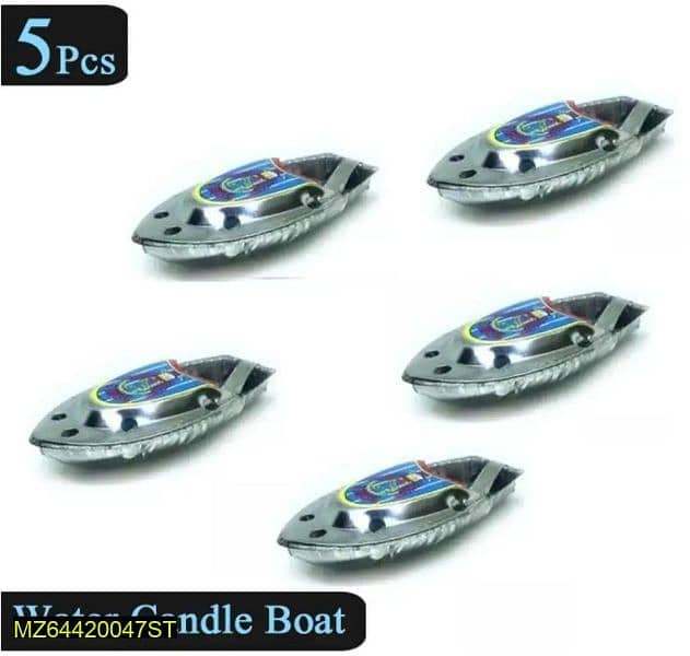 5 pcs water candles boat 1