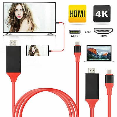 Lightning to HDMI Adapter Cable,8 Pin Lighting Digital AV to HDMI HDTV 18