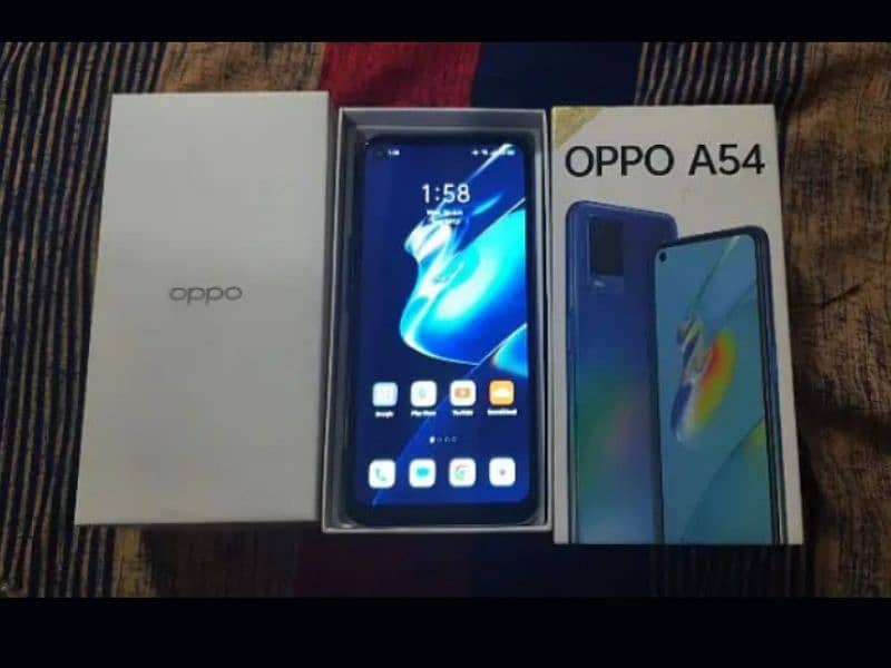 oppo A54 4.128 all ok set with box 0