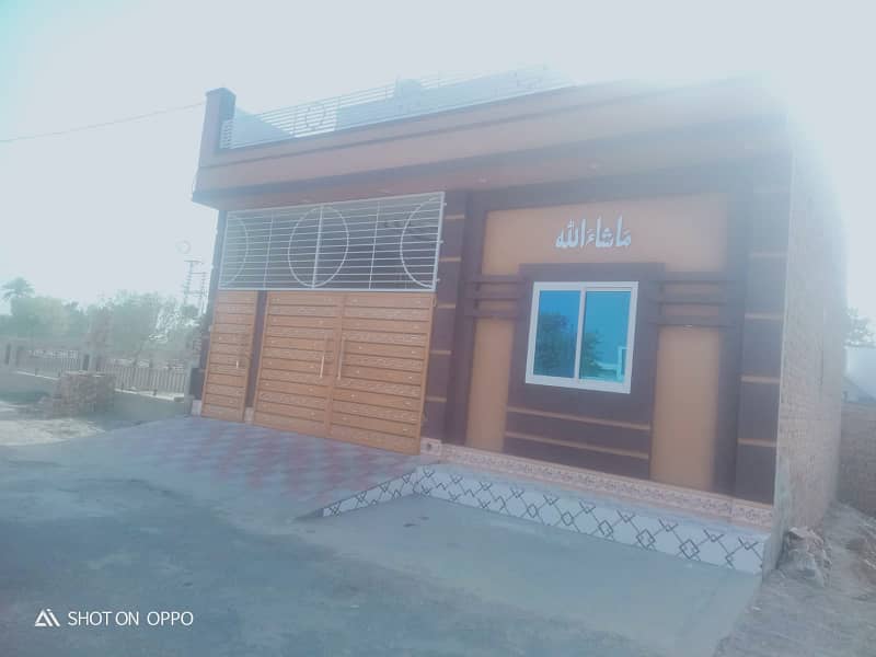 Al Fareed Town Civil Hospital Road 4Marla New Brand Single Story House For Sale 4