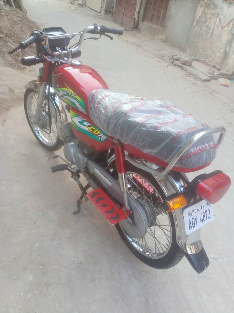 Honda 70cd 2023 modal. punjab no. 1